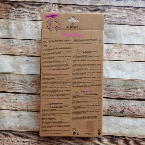 De Buyer Moul’flex Mini Cake Silicone Mold 9 Portion - Picture 4 of 8